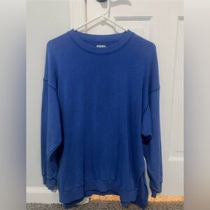 blue american eagle sweat shirt